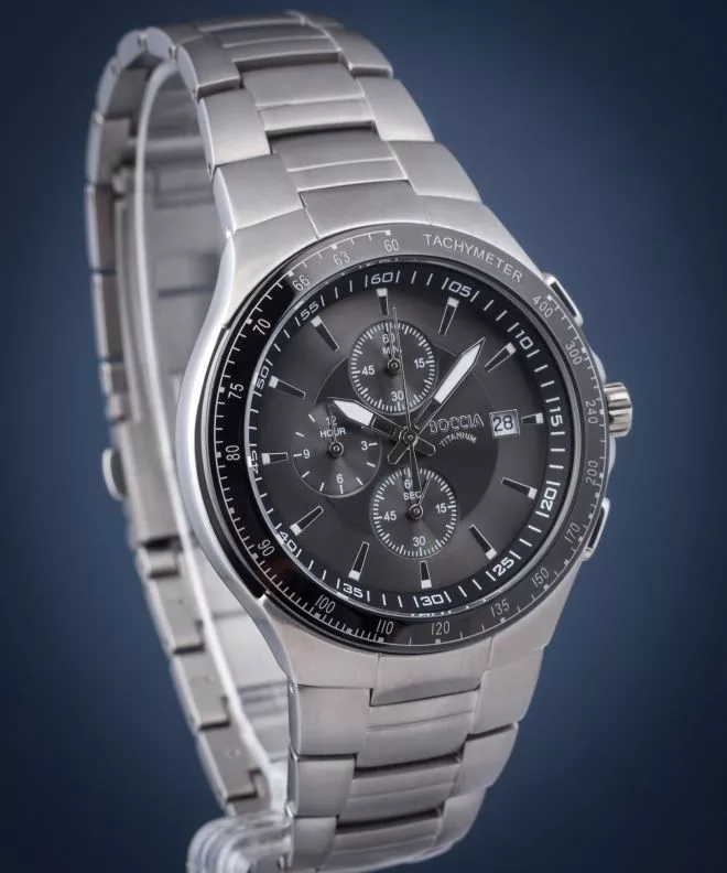 Orologio da Uomo Boccia Titanium Titanium Chronograph 3773-01