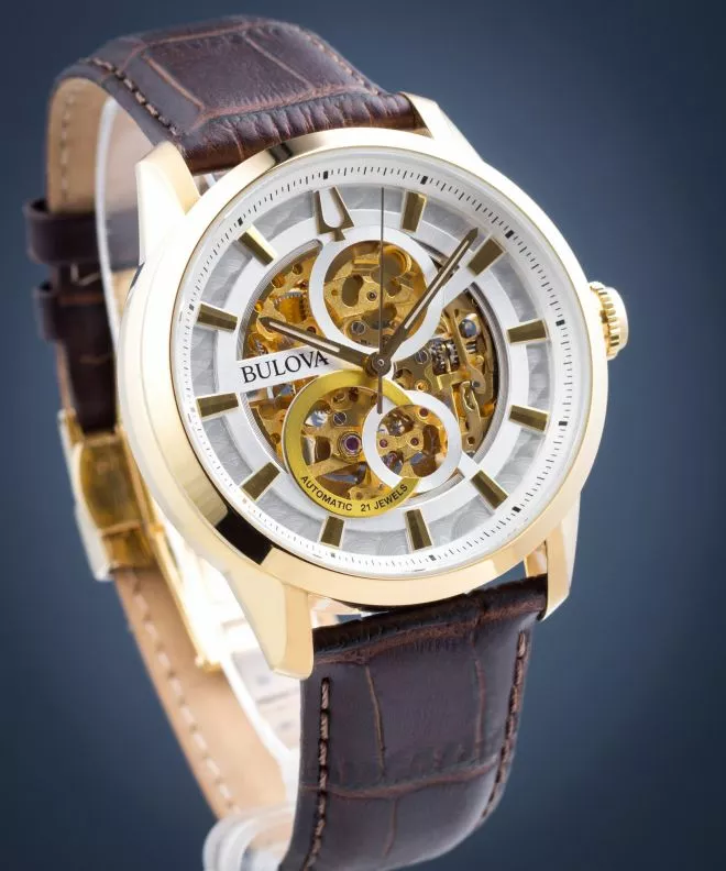 Orologio da Uomo Bulova Classic Automatic Open Heart 97A138
