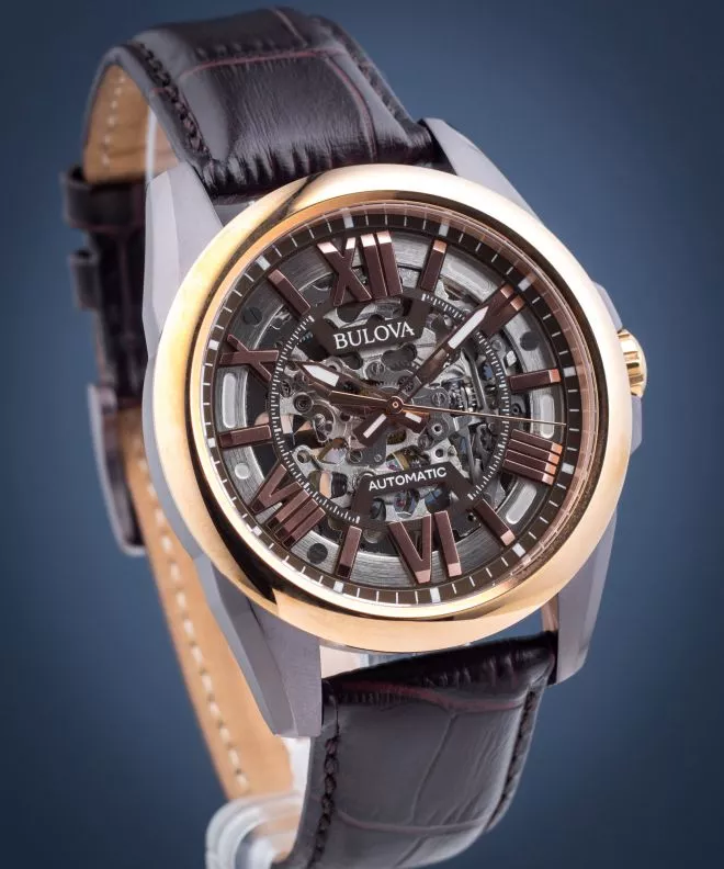 Orologio da Uomo Bulova Classic Skeleton Automatic 98A165