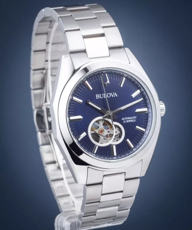Orologio da Uomo Bulova Surveyor Open Heart Automatic 96A275