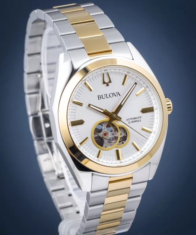 Orologio da Uomo Bulova Surveyor Open Heart Automatic 98A284