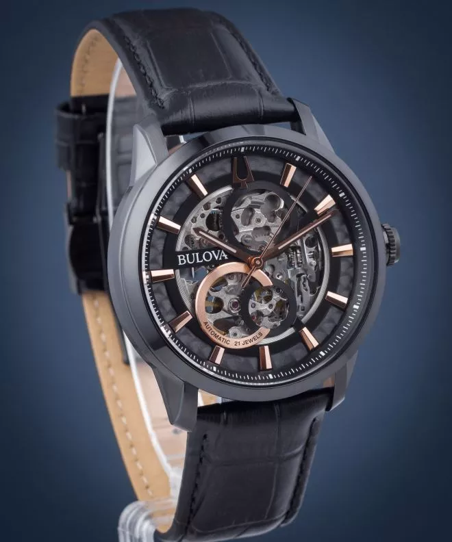 Orologio da Uomo Bulova Sutton Skeleton 98A283