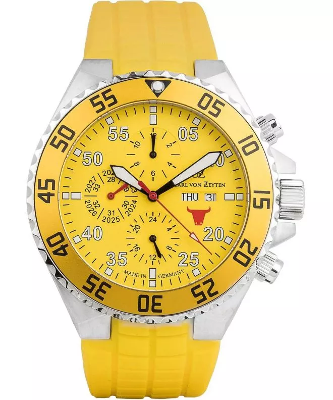 Orologio da Uomo Carl von Zeyten Belchen Automatic Chronograph Limited Edition CVZ0067YLS