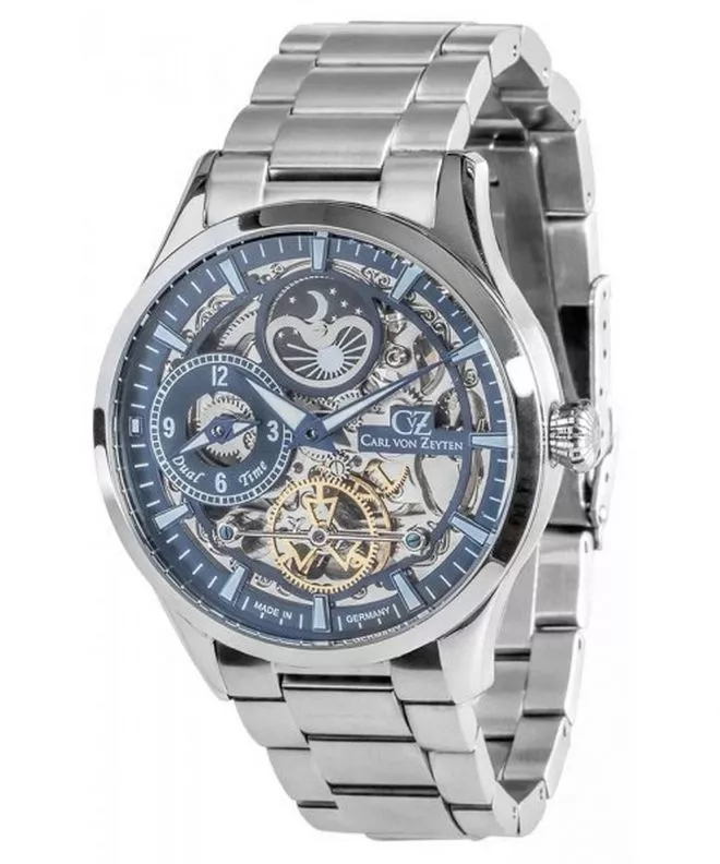 Orologio da Uomo Carl von Zeyten Freiburg Skeleton Automatic Limited Edition CVZ0063BLMS