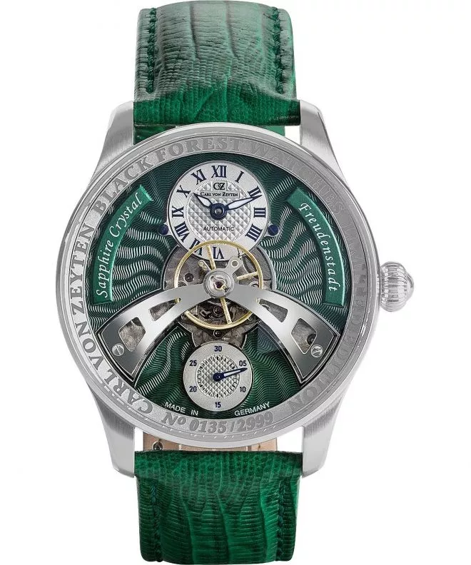 Orologio da Uomo Carl von Zeyten Freudenstadt Black Forest Limited Edition CVZ0043GRS