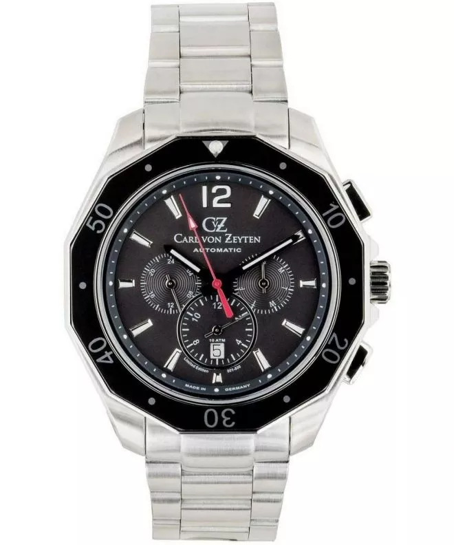 Orologio da Uomo Carl von Zeyten Hausach Automatic Limited Edition CVZ0079GYMS