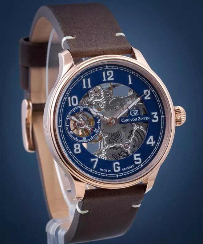 Orologio da Uomo Carl von Zeyten Lahr Skeleton Automatic CVZ0021RBL