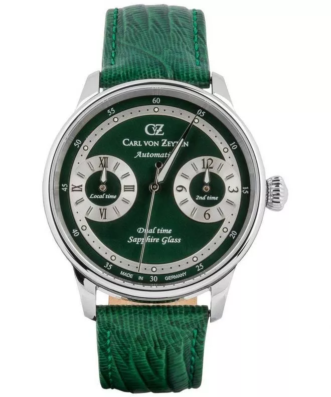Orologio da Uomo Carl von Zeyten Schönmünzach Automatic Dual Time CVZ0086GRS