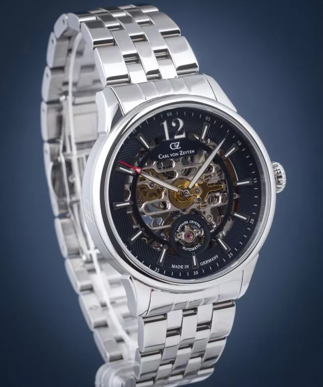 Orologio da Uomo Carl von Zeyten Schramberg Skeleton Limited Edition CVZ0080BLMS