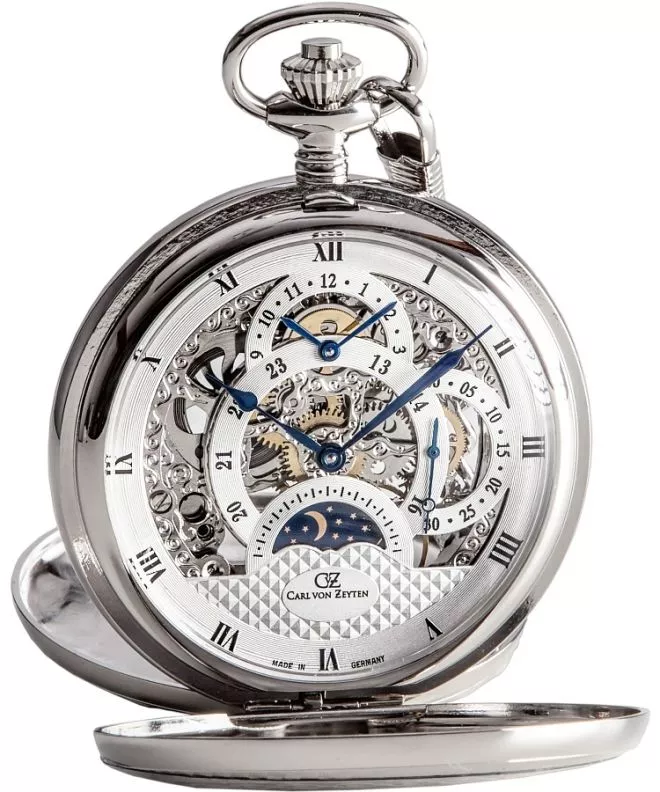 Orologio da Uomo Carl von Zeyten Schutter Skeleton Mechanical CVZ0038SL