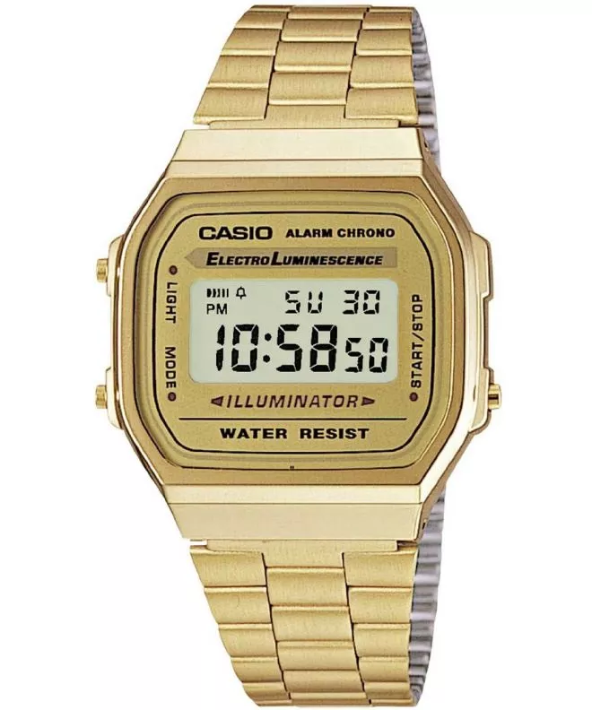 Orologio Unisex Casio Vintage Gold A168WG-9EF