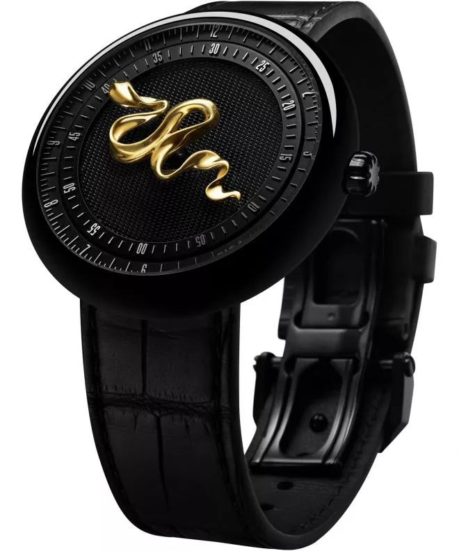 Orologio da Uomo Ciga Design Legend of Serpent Automatic 18K Gold Limited Edition GPHG 2021 SET U037-BB01-W1B