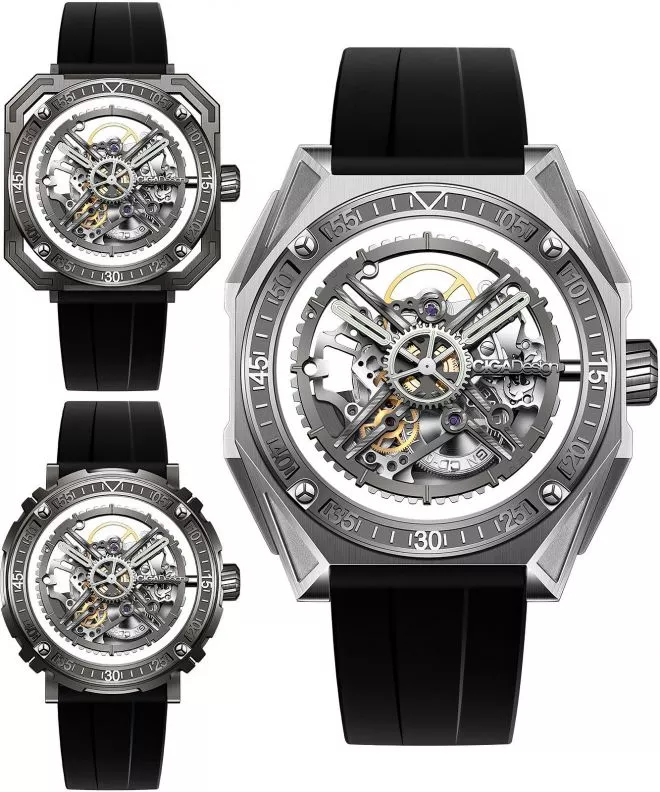 Orologio da Uomo Ciga Design M Series Magician SET M051-SS01-W6B