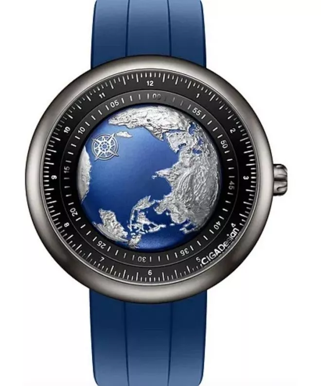 Orologio da Uomo Ciga Design U Series Blue Planet Automatic U031-TU02-W6U (U031-TU04-W6U)