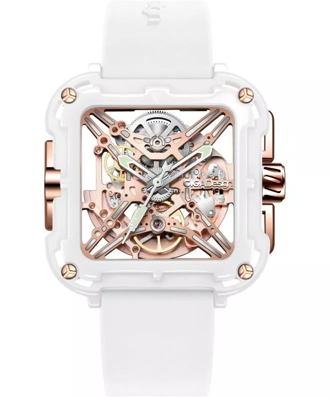 Orologio da Uomo Ciga Design X Series Machina Skeleton Ceramic Automatic X012-WR01-5WH