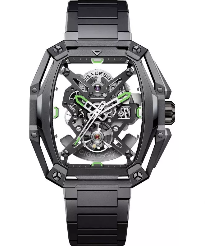 Orologio da Uomo Ciga Design Z Series Hunter Skeleton Automatic Z035-GG01-W1G
