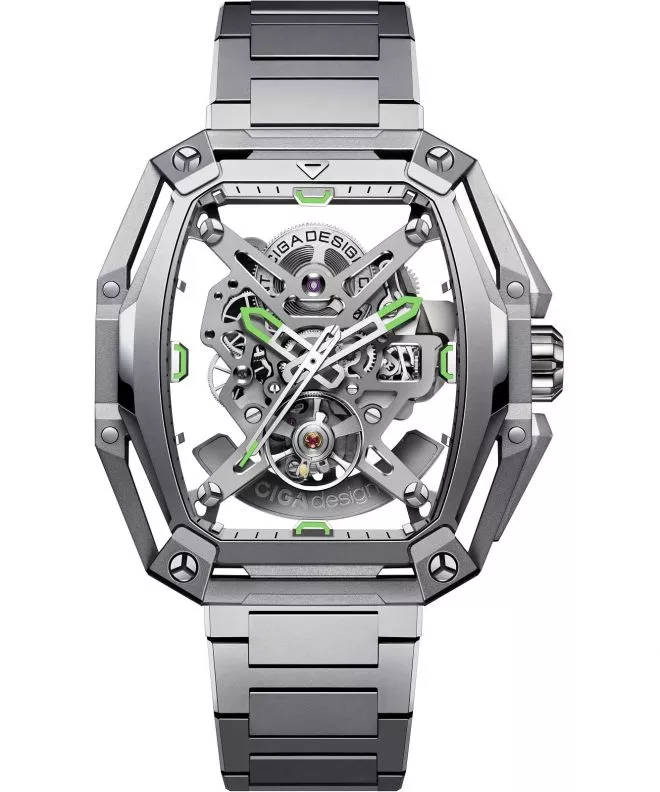 Orologio da Uomo Ciga Design Z Series Hunter Skeleton Automatic Z035-SS01-W1S