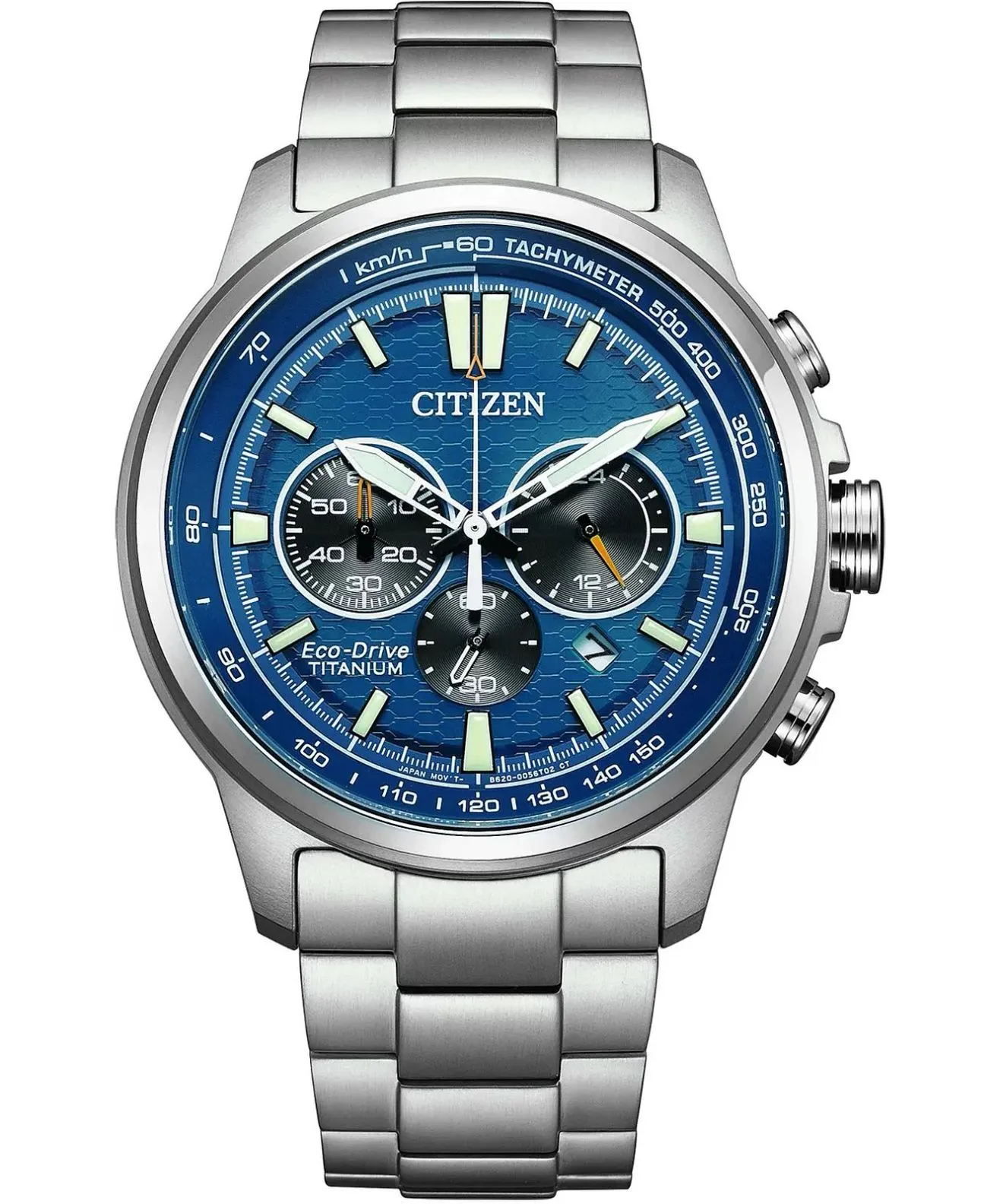 Orologio da Uomo Citizen Eco-Drive Super Titanium Motor Chronograph CA4570-88L