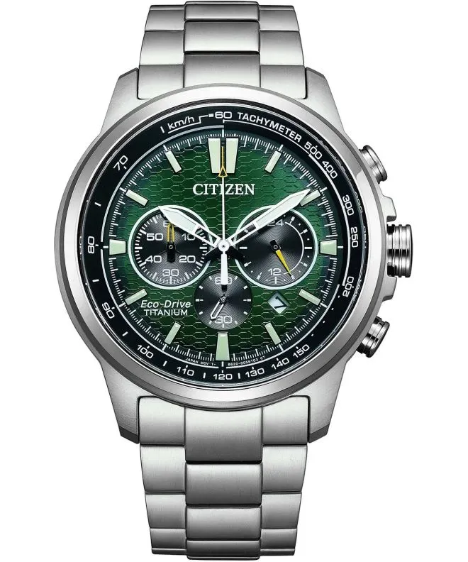 Orologio da Uomo Citizen Eco-Drive Super Titanium Motor Chronograph CA4570-88X