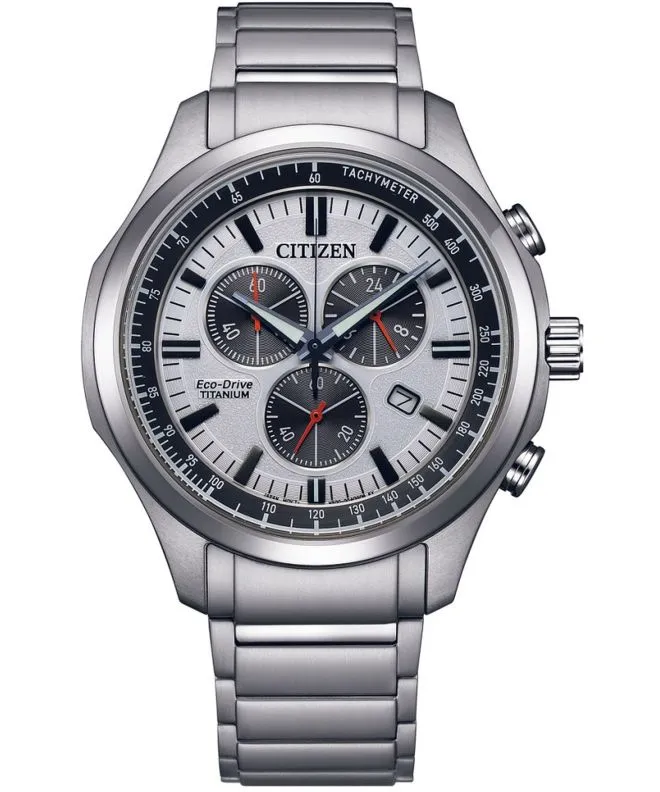 Orologio da Uomo Citizen Eco-Drive Super Titanium Chronograph AT2530-85A