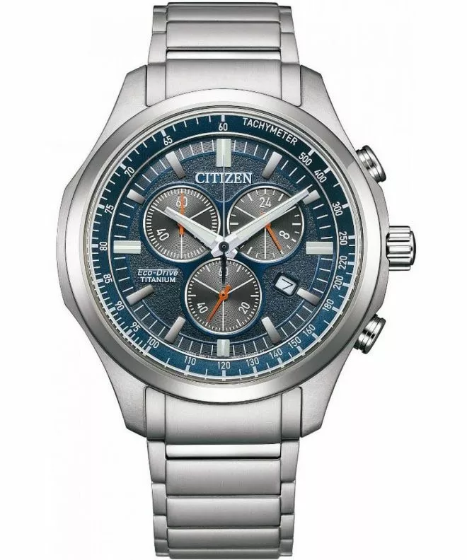 Orologio da Uomo Citizen Eco-Drive Super Titanium Chronograph AT2530-85L