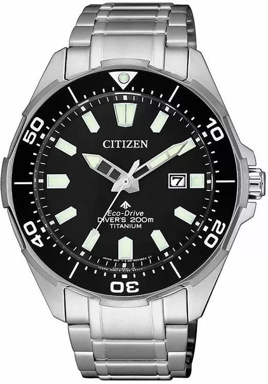Orologio da Uomo Citizen Promaster Professional Diver Titanium Eco-Drive BN0200-81E