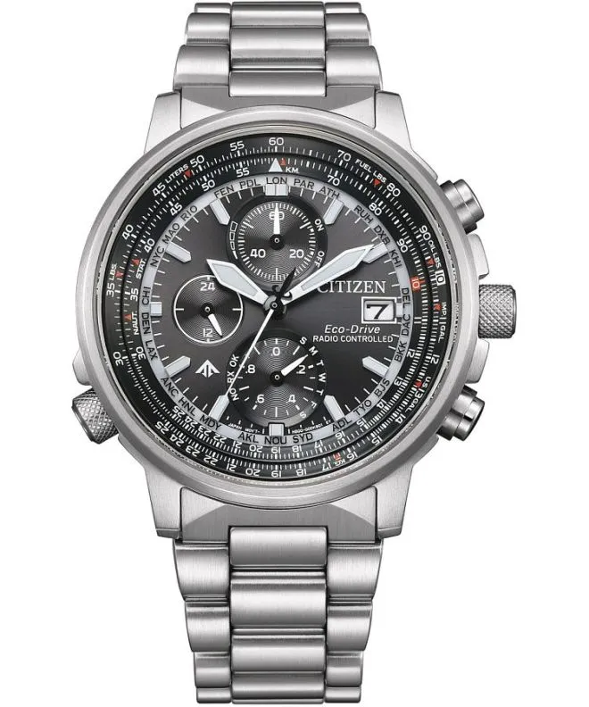 Orologio da Uomo Citizen Promaster Sky Solar Radio Control Choronograph AT8300-58E