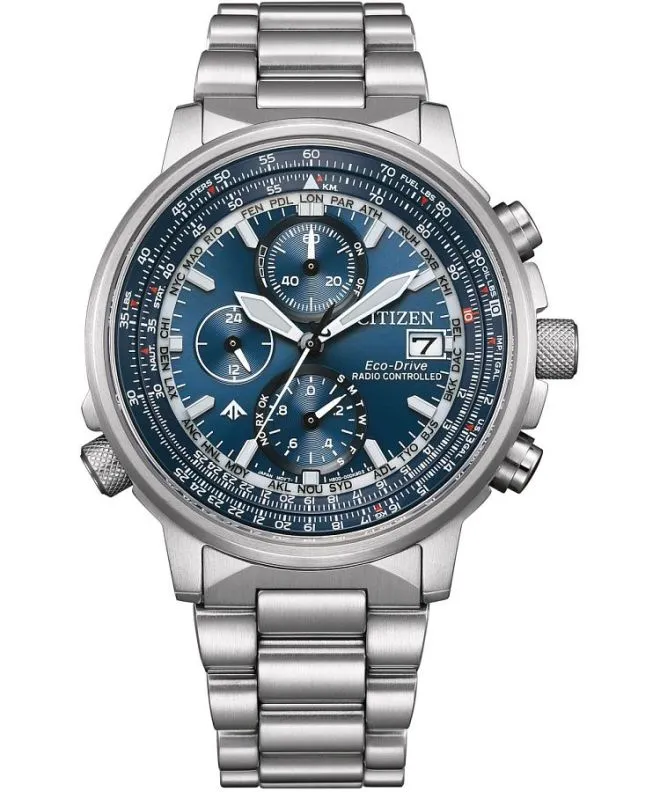 Orologio da Uomo Citizen Promaster Sky Solar Radio Control Choronograph AT8300-58L