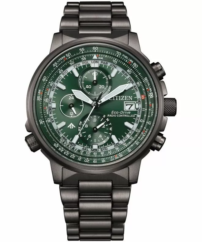 Orologio da Uomo Citizen Promaster Sky Solar Radio Control Choronograph AT8304-57W