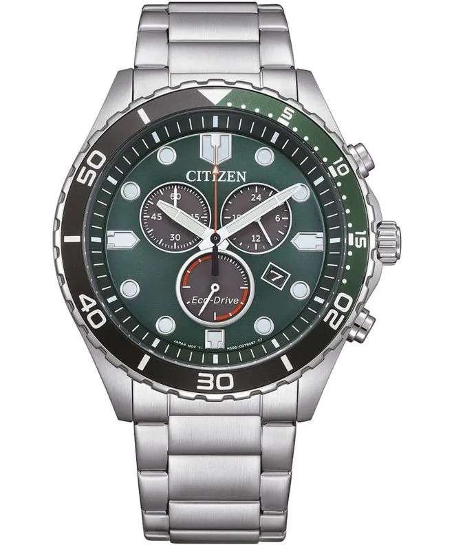 Orologio da Uomo Citizen Sporty Aqua Eco-Drive Chronograph AT2561-81X