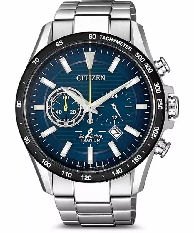 Orologio da Uomo Citizen Super Titanium Eco-Drive Chronograph CA4444-82L