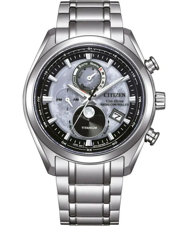 Orologio da Uomo Citizen Tsukiyomi Radio Controlled Moonphase BY1010-81H