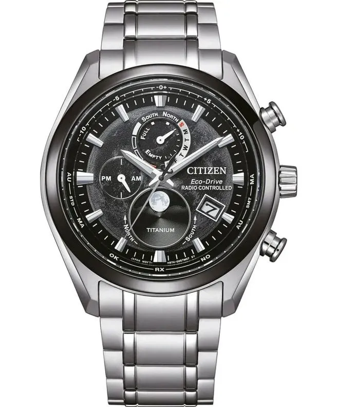 Orologio da Uomo Citizen Tsukiyomi Radio Controlled Moonphase BY1018-80E