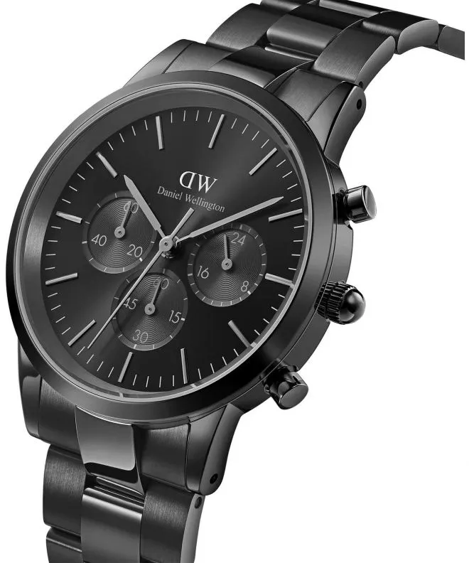 Orologio da Uomo Daniel Wellington Iconic Chronograph Link Onyx B 42 DW00100642