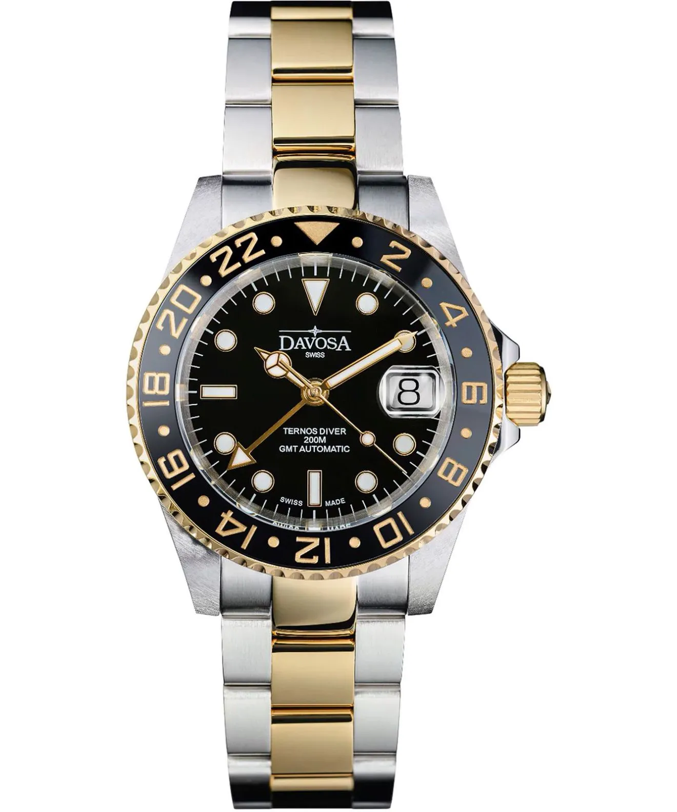 Orologio da Uomo Davosa Ternos Ceramic Automatic GMT 161.591.50