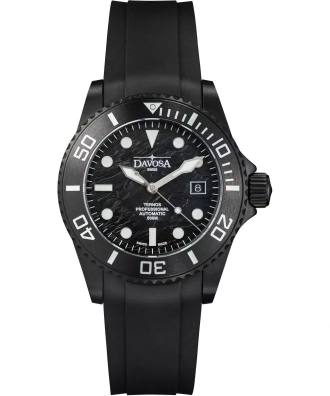 Orologio da Uomo Davosa Ternos Professional Black Rock Automatic Limited Edition 161.583.02