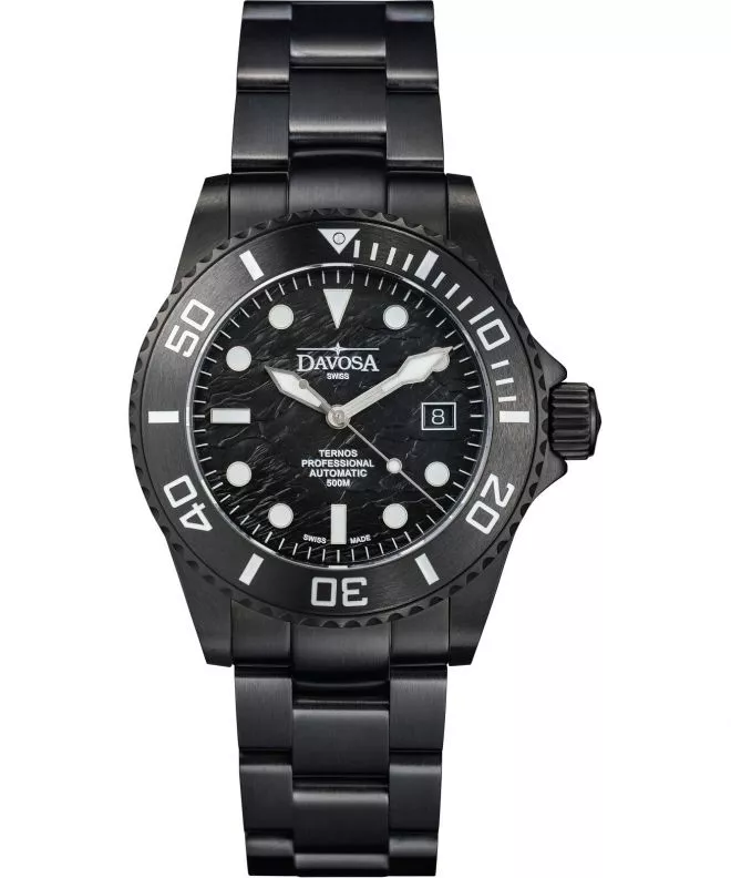 Orologio da Uomo Davosa Ternos Professional Black Rock Automatic Limited Edition 161.583.20