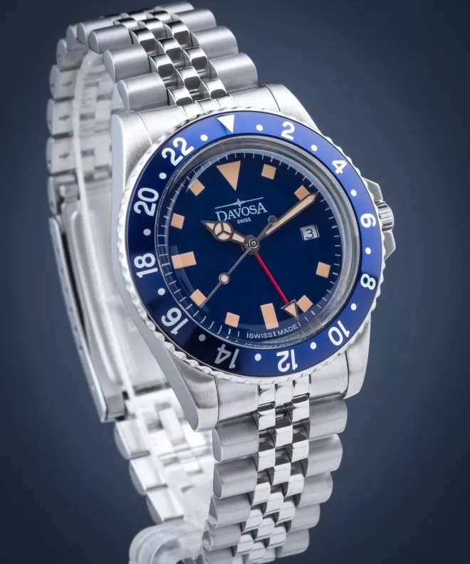 Orologio da Uomo Davosa Vintage Diver GMT 163.500.40