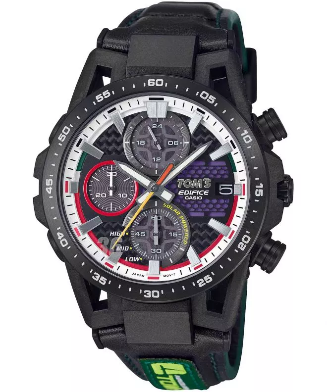 Orologio da Uomo Casio Edifice Premium Chronograph Solar 50th Anniversary Limited Edition EFS-S641TMS-1AER