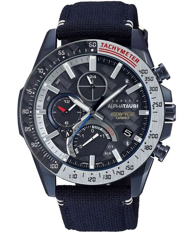 Orologio da Uomo Casio Edifice Scuderia AlphaTauri Bluetooth Solar Limited Edition EQB-1000AT-1AER
