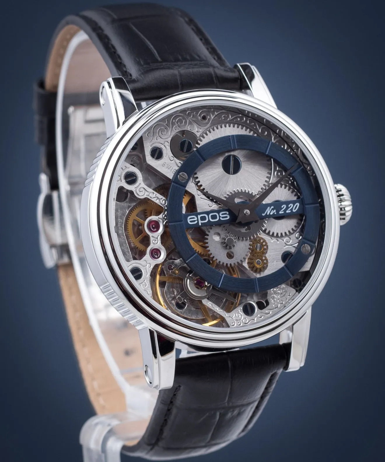 Orologio da Uomo Epos Oeuvre d'Art Verso Skeleton Limited Edition 3435.313.20.16.25