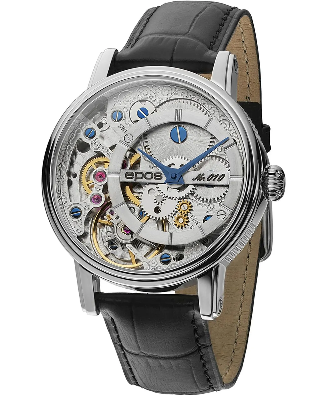 Orologio da Uomo Epos Oeuvre D'Art Verso Skeleton Limited Edition 3435.313.20.18.25