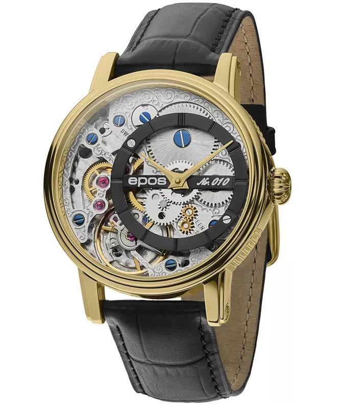 Orologio da Uomo Epos Oeuvre D'Art Verso Skeleton Limited Edition 3435.313.22.15.25
