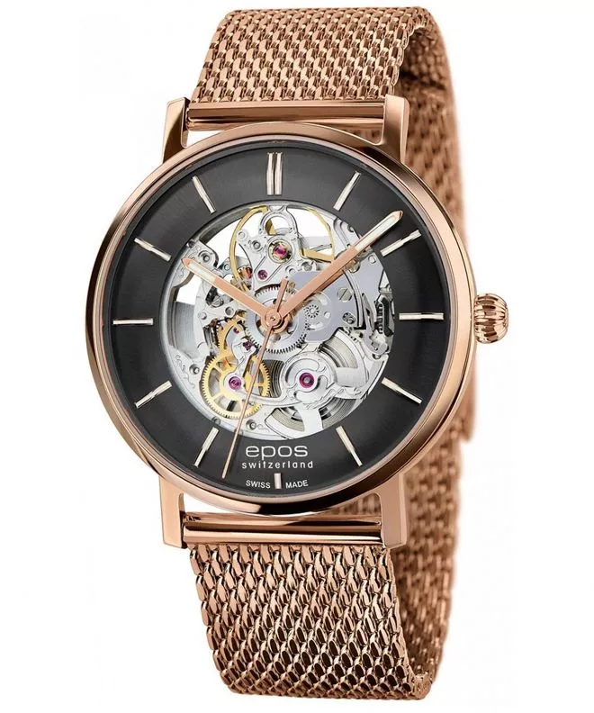 Orologio da Uomo Epos Originale Skeleton Automatic 3437.135.24.15.34