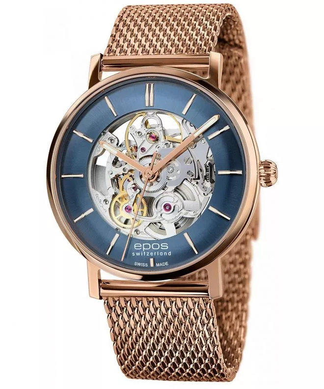 Orologio da Uomo Epos Originale Skeleton Automatic 3437.135.24.16.34
