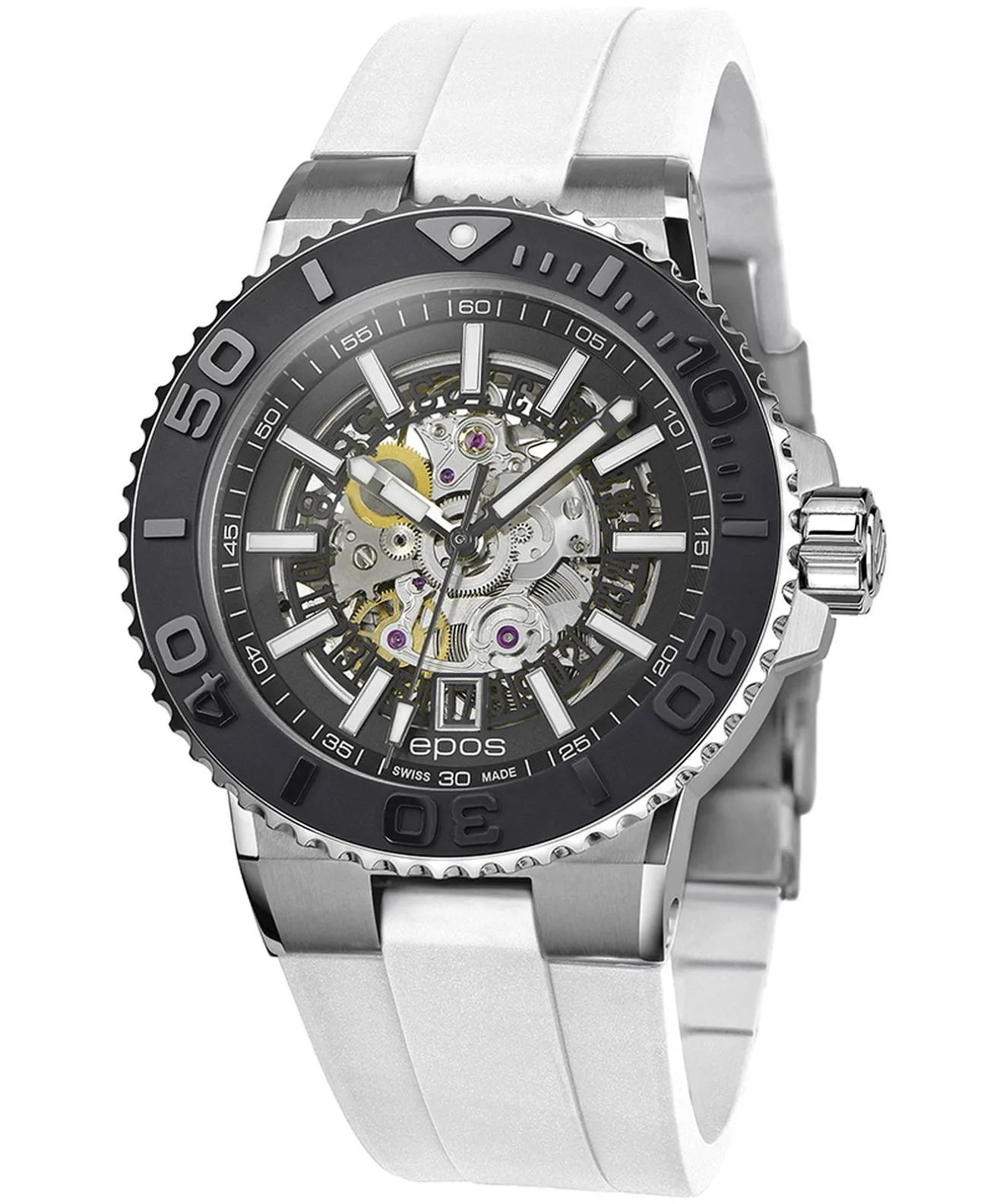 Orologio da Uomo Epos Sportive Diver Skeleton Automatic 3441.135.25.15.50