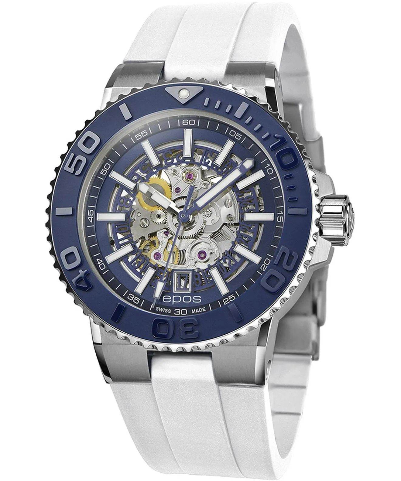 Orologio da Uomo Epos Sportive Diver Skeleton Automatic 3441.135.26.16.50