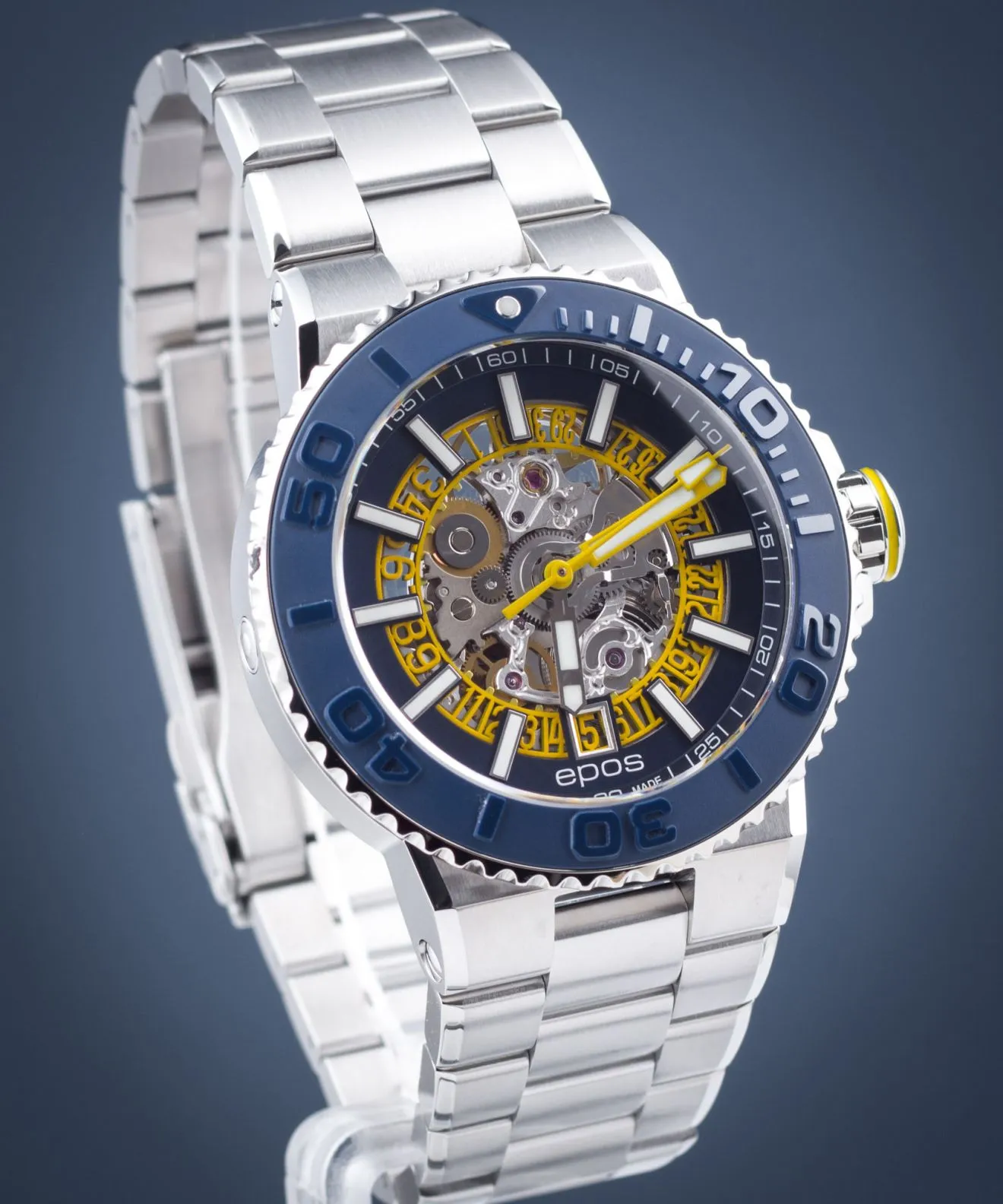 Orologio da Uomo Epos Sportive Diver Skeleton Automatic 3441.135.96.16.30