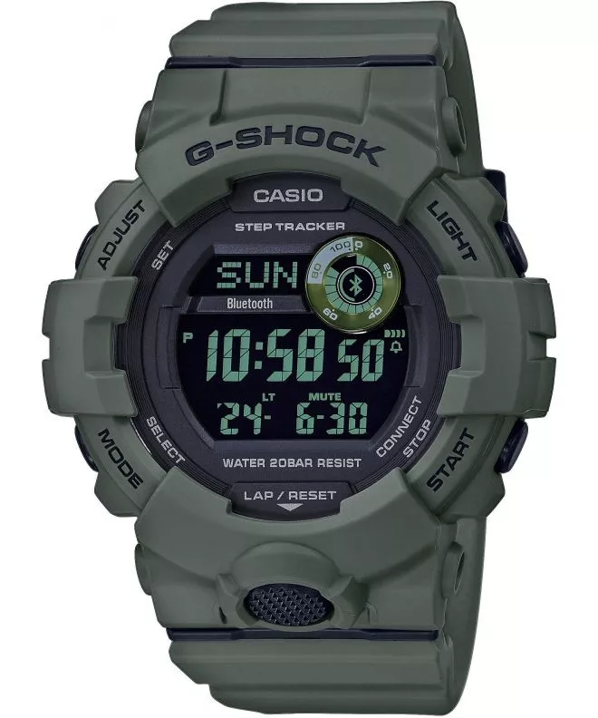 Orologio da Uomo Casio G-Shock Camo G-SQUAD Bluetooth Sync Step Tracker GBD-800UC-3ER