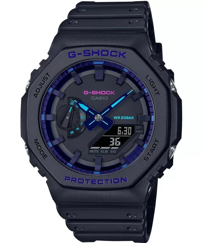 Orologio da Uomo Casio G-Shock Octagon Carbon Core Guard GA-2100VB-1AER